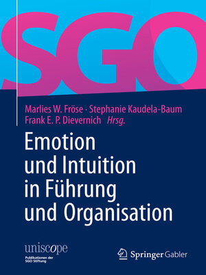 cover image of Emotion und Intuition in Führung und Organisation